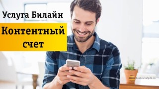 Особенности подключения и отключения  «Контентного счета» от Beeline