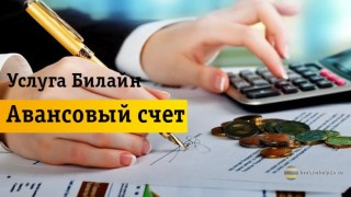 Подробная информация про услугу «Авансовый счет»